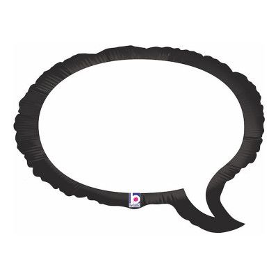 Folieballong Pratbubbla - 1-pack