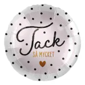 Folieballong Prickar Tack så Mycket