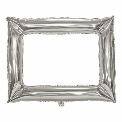 Folieballong Ram Silver