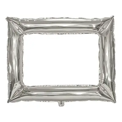 Folieballong Ram Silver