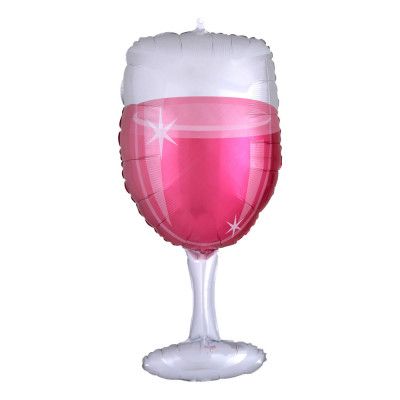 Folieballong Roséglas Supershape - 1-pack