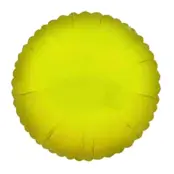 Folieballong Rund Gul