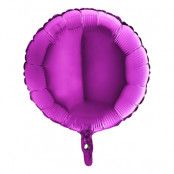 Folieballong Rund Lila