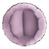 Folieballong Rund Ljuslila