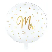 Folieballong Rund Mr