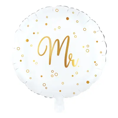 Folieballong Rund Mr