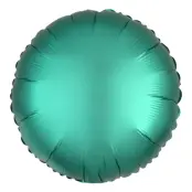 Folieballong Rund Satin Grön