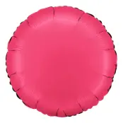 Folieballong Rund Satin Lipstick