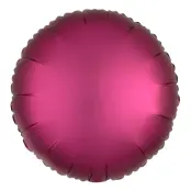 Folieballong Rund Silke Pomegranate