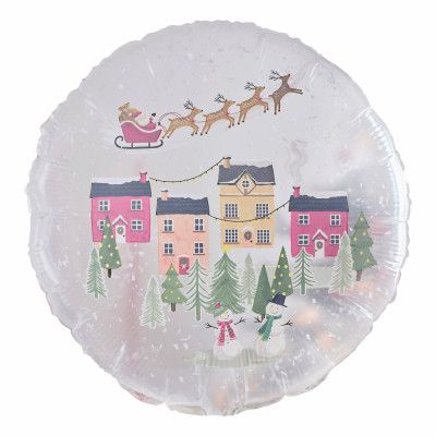 Folieballong Snöglob