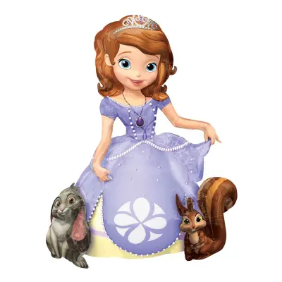 Folieballong Sofia Airwalker