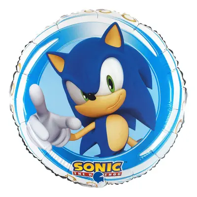 Folieballong Sonic the Hedgehog