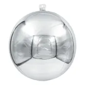 Folieballong Spegelboll Silver 3-pack - 18 cm