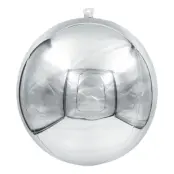 Folieballong Spegelboll Silver 3-pack - 25 cm