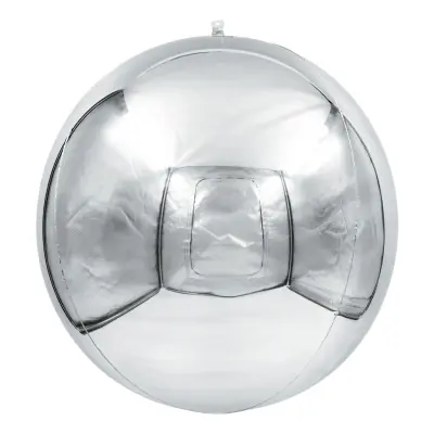 Folieballong Spegelboll Silver 3-pack - 51 cm