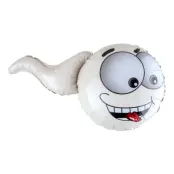 Folieballong Spermie
