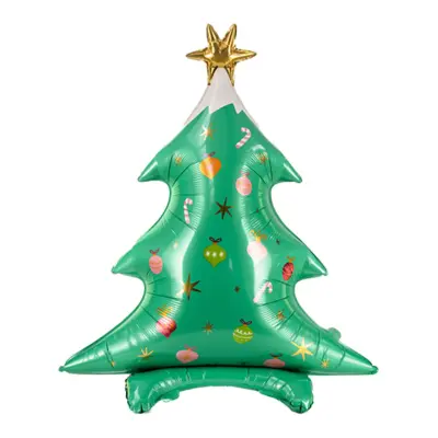 Folieballong Stående Julgran