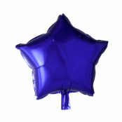 Folieballong stjärna lila - 46 cm