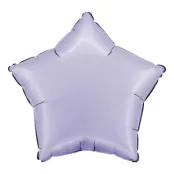 Folieballong Stjärna Satin Lilac