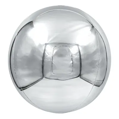 Folieballong Stor Spegelboll Silver - 3-pack