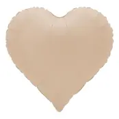 Folieballong Sweetie Heart Cappuccino