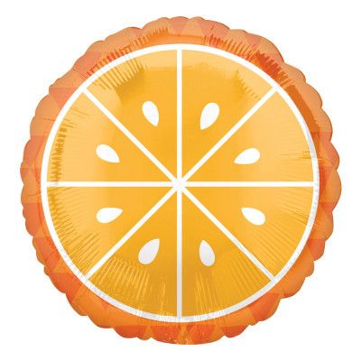 Folieballong Tropisk Apelsin - 1-pack