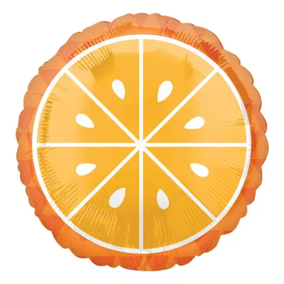 Folieballong Tropisk Apelsin - 1-pack
