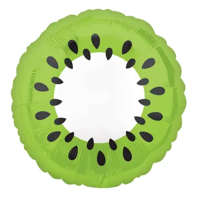 Folieballong Tropisk Kiwi - 1-pack