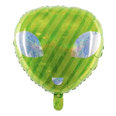 Folieballong UFO Grön