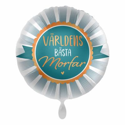 Folieballong Världens Bästa Morfar