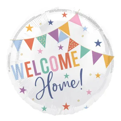 Folieballong Welcome Home