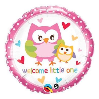 Folieballong Welcome Little One