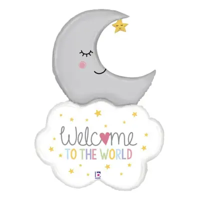 Folieballong Welcome To The World