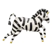 Folieballong Zebra Shape