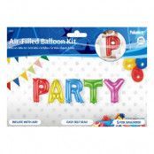 Folieballonger Party Flerfärgad