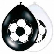 Fotbollsballonger 30 cm 8-pack