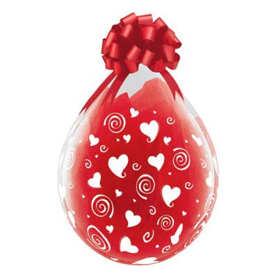 Fyllningsballonger Alla Hjärtans Dag - 25-pack