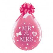 Fyllninsballonger Mr & Mrs - 25-pack