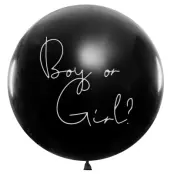 Gender Reveal Ballong Blå 1m