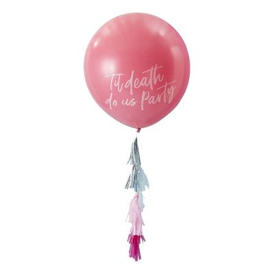 Gigantisk Ballong Til Death Do Us Party - 1-pack