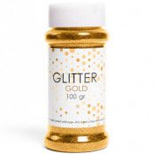 Glitter På Burk Guld 100g