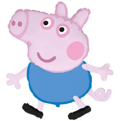 Greta Gris George Folieballong 87x70 cm