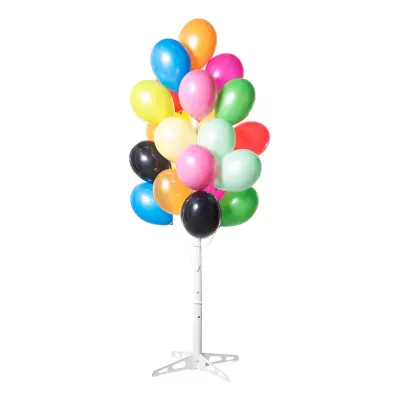 Ballongställ Vitt