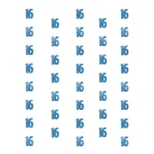 Hängande Dekoration Blå 16