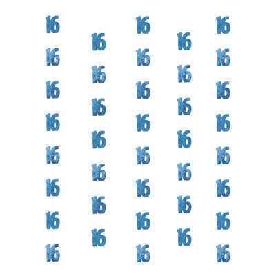 Hängande Dekoration Blå 16