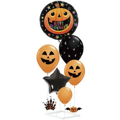 Halloweenballonger Med Stativ 6-pack