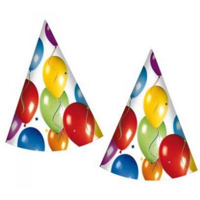 Hattar ballonger 6-pack
