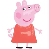 Heliumballong airwalker Greta Gris / Peppa Pig