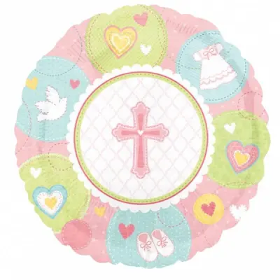 Heliumballong dop rosa