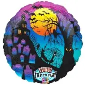 Heliumballong Halloween med ljud